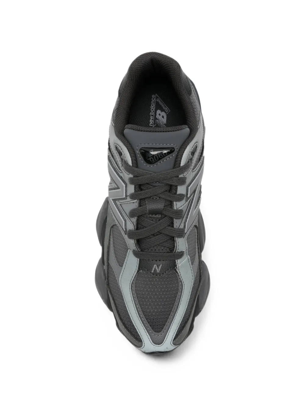 New Balance 9060 panelled mesh sneakers Grijs