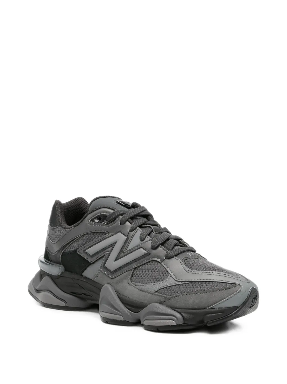 New Balance 9060 panelled mesh sneakers Grijs