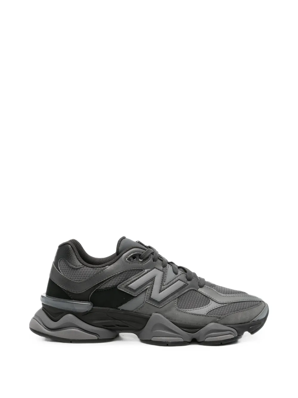New Balance 9060 panelled mesh sneakers Grijs