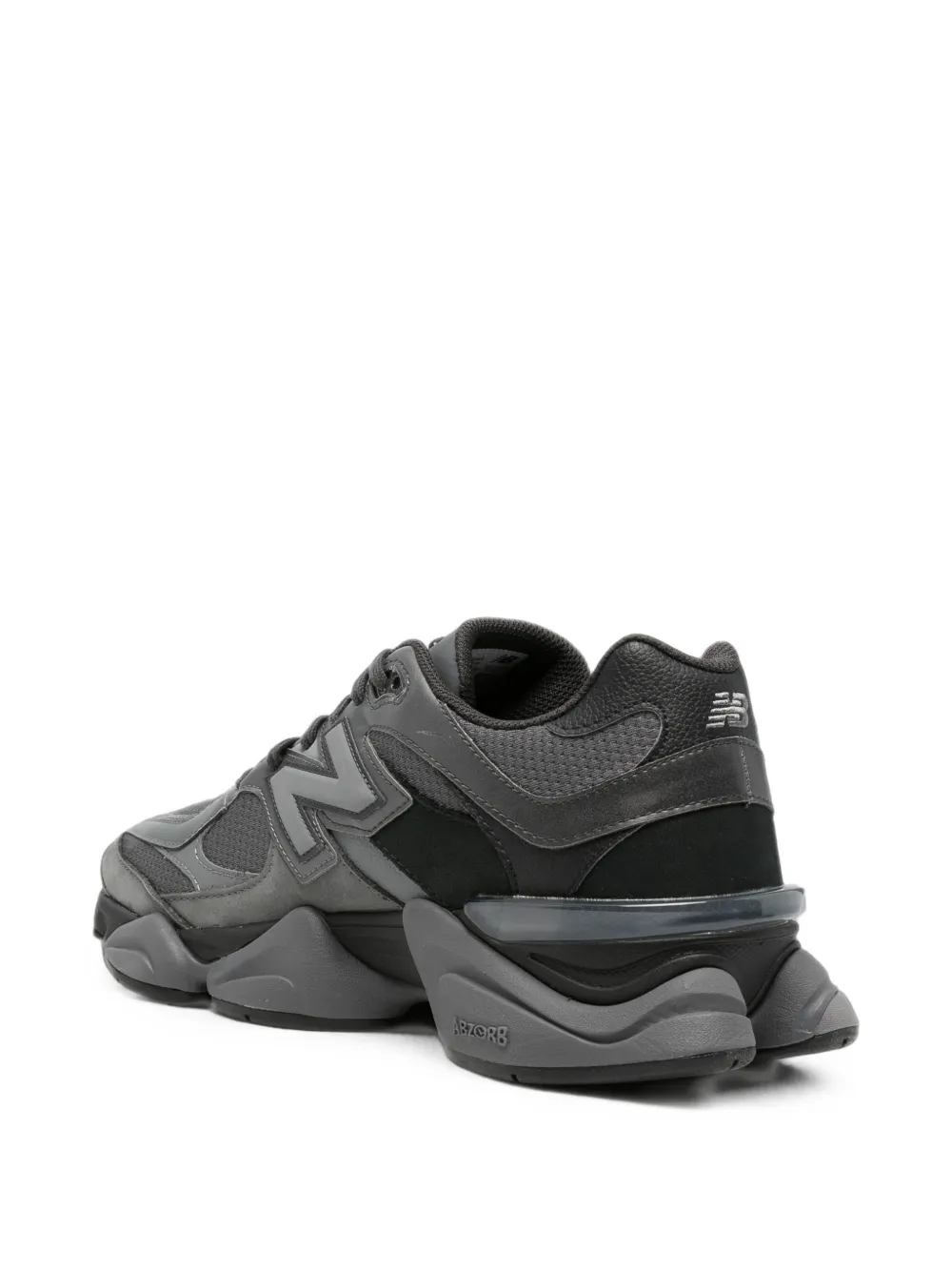 New Balance 9060 panelled mesh sneakers Grijs