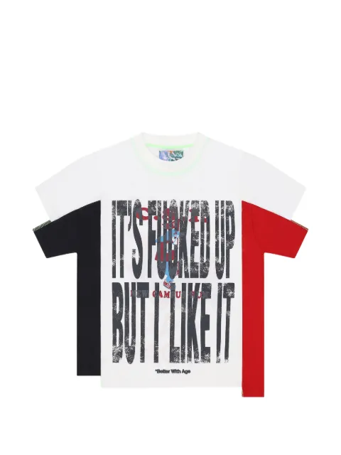 Better with Age  Poison panelled T-shirt