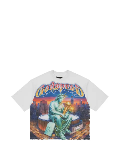 GODSPEED playera con estampado gráfico