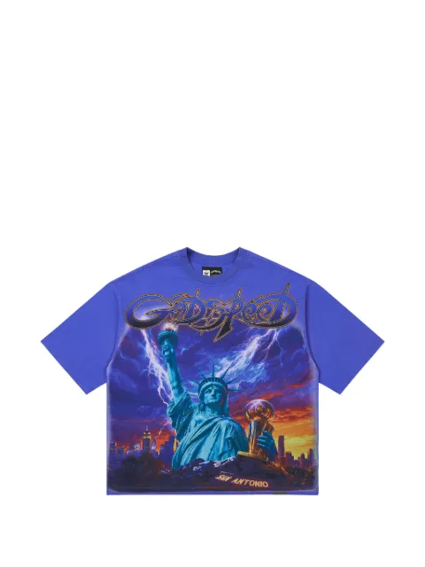 GODSPEED Liberty Reigns graphic-print T-shirt