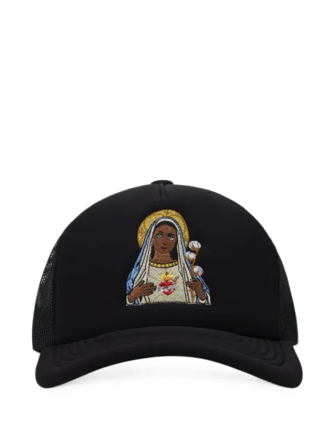 Denim Tears Madonna mesh-panel trucker hat