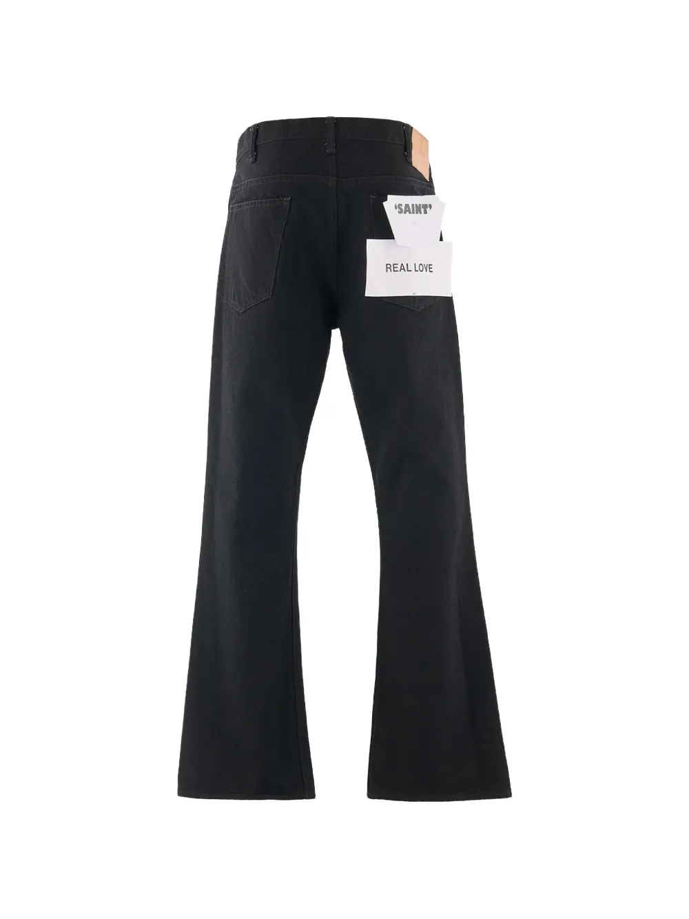 SAINT MXXXXXX Flared jeans Zwart