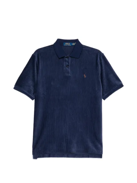 Polo Ralph Lauren Camisa polo de veludo cotelê com logo bordado