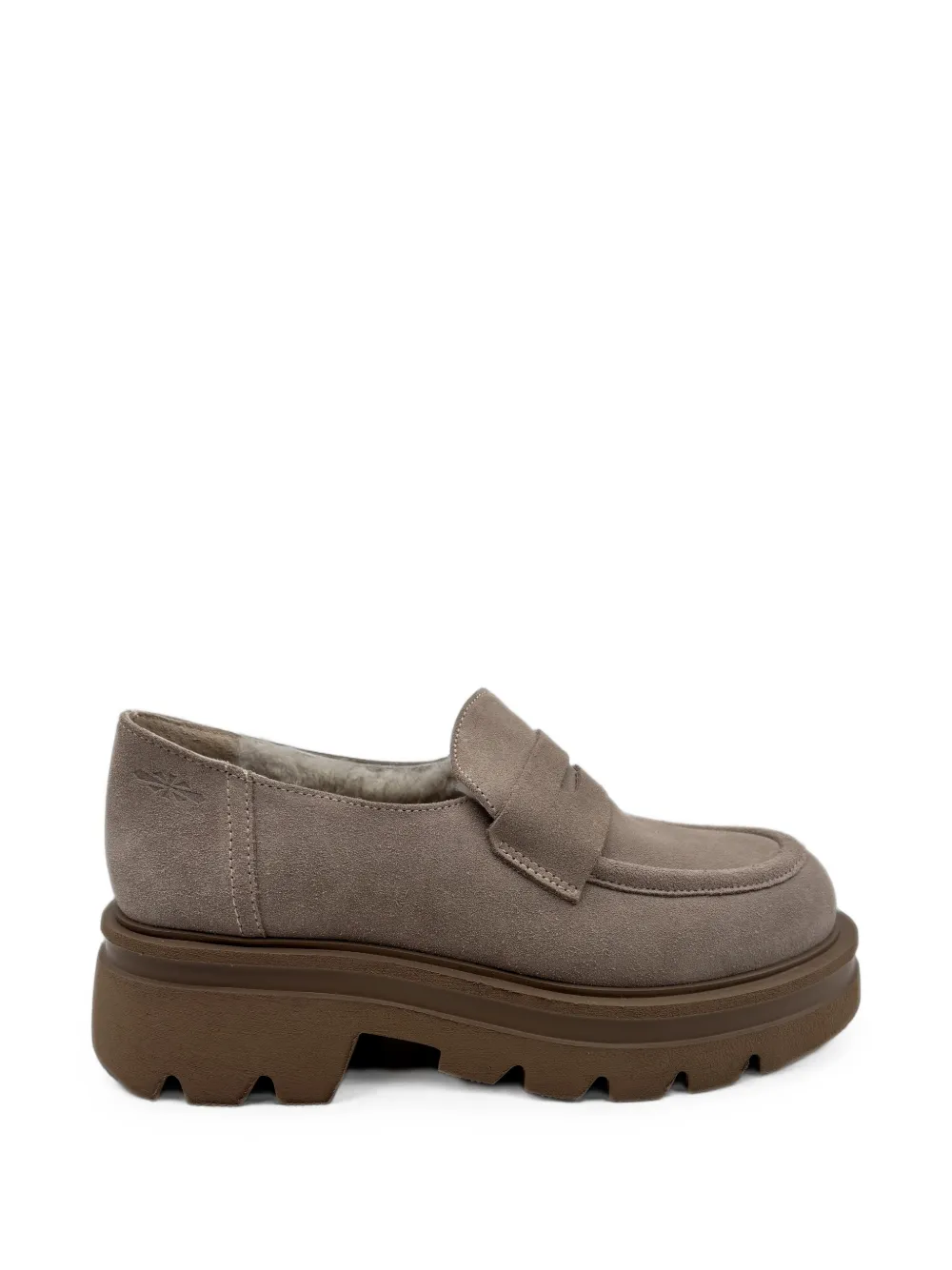 PATRIZIA BONFANTI Karo suede loafers Bruin