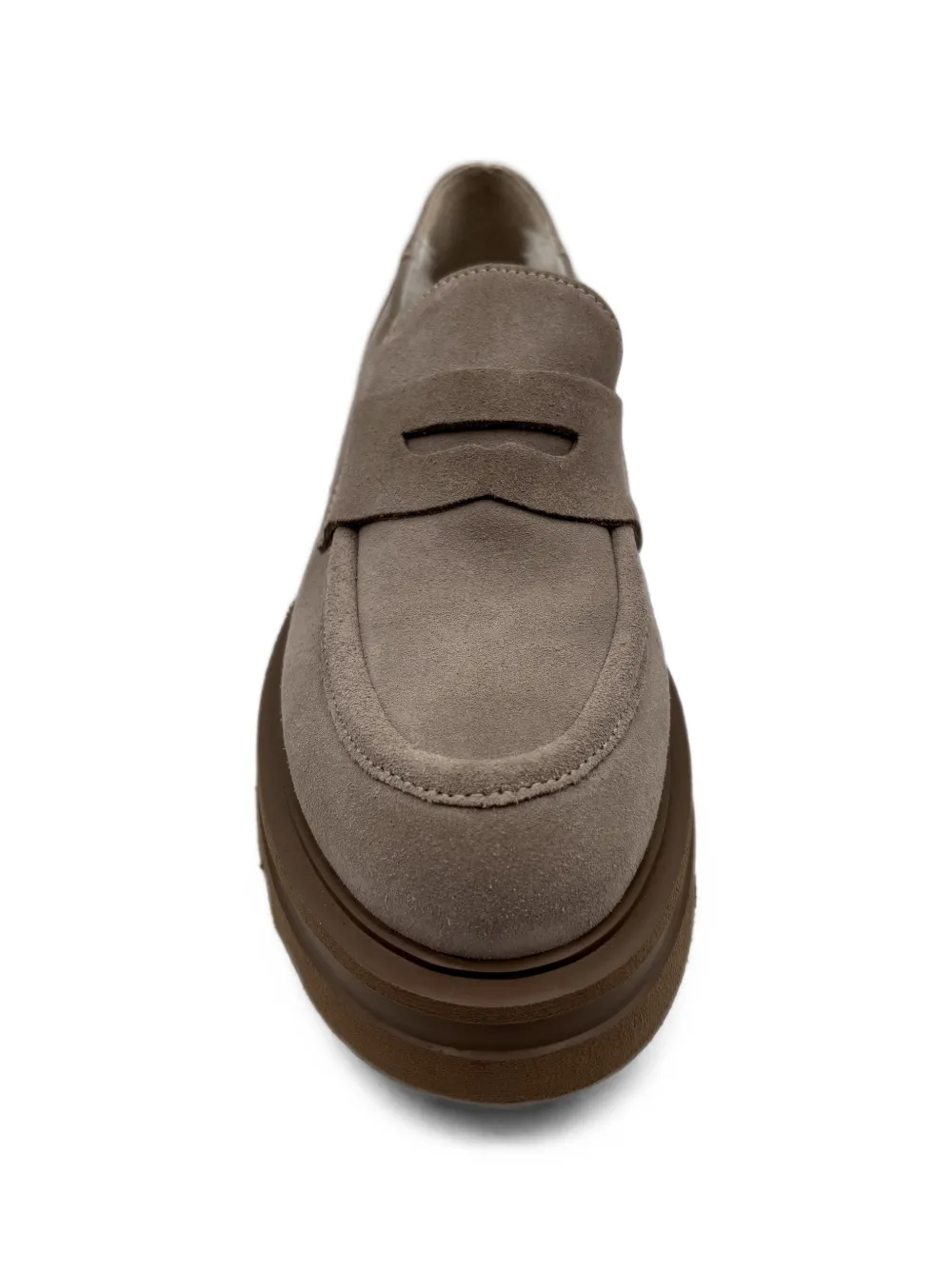 PATRIZIA BONFANTI Karo suede loafers Bruin