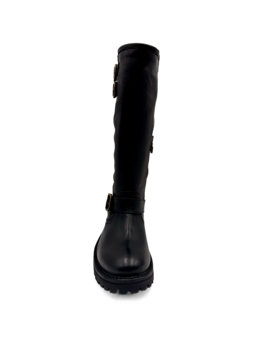 FIORENTINI + BAKER buckle-detail leather boots Zwart