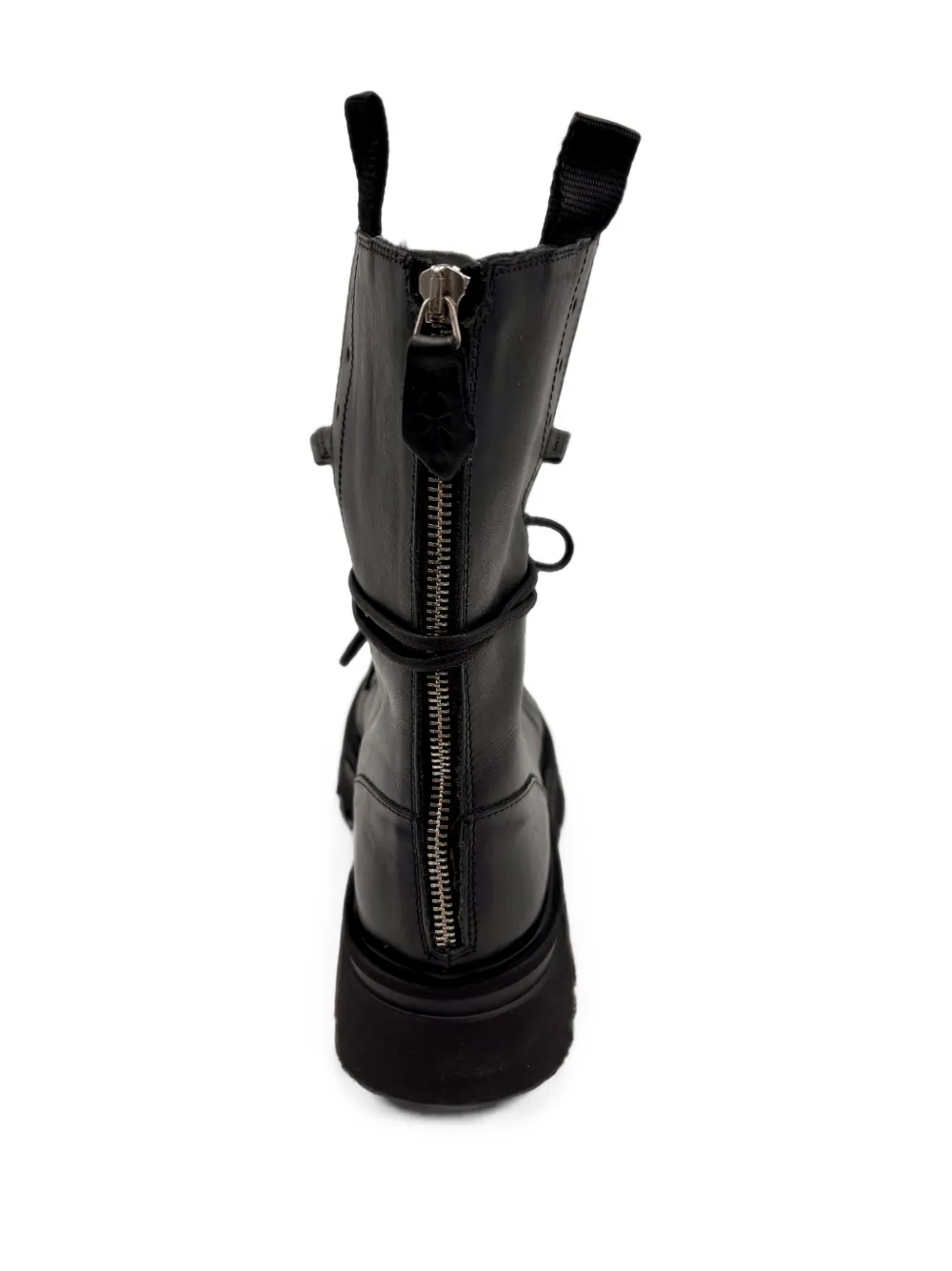 PATRIZIA BONFANTI Scorpio lace-up ankle boots Zwart