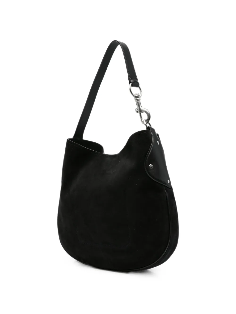 Mulberry suede leather tote bag Zwart