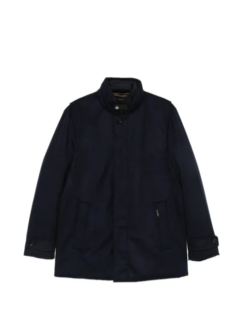 Moorer button-up high-neck jacket