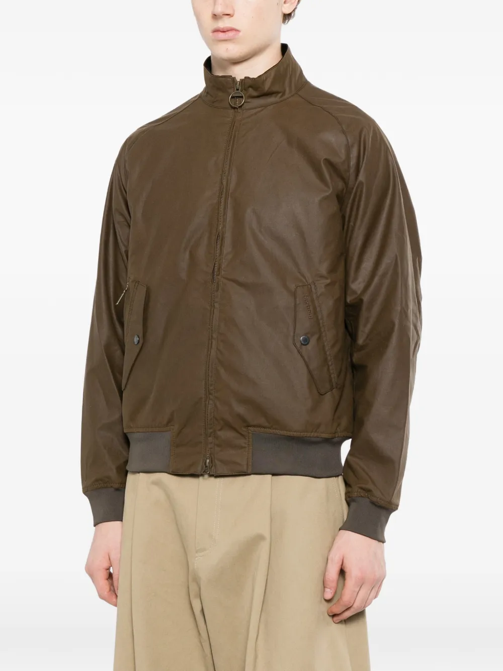 Barbour Chelsea blouson wax jacket Bruin
