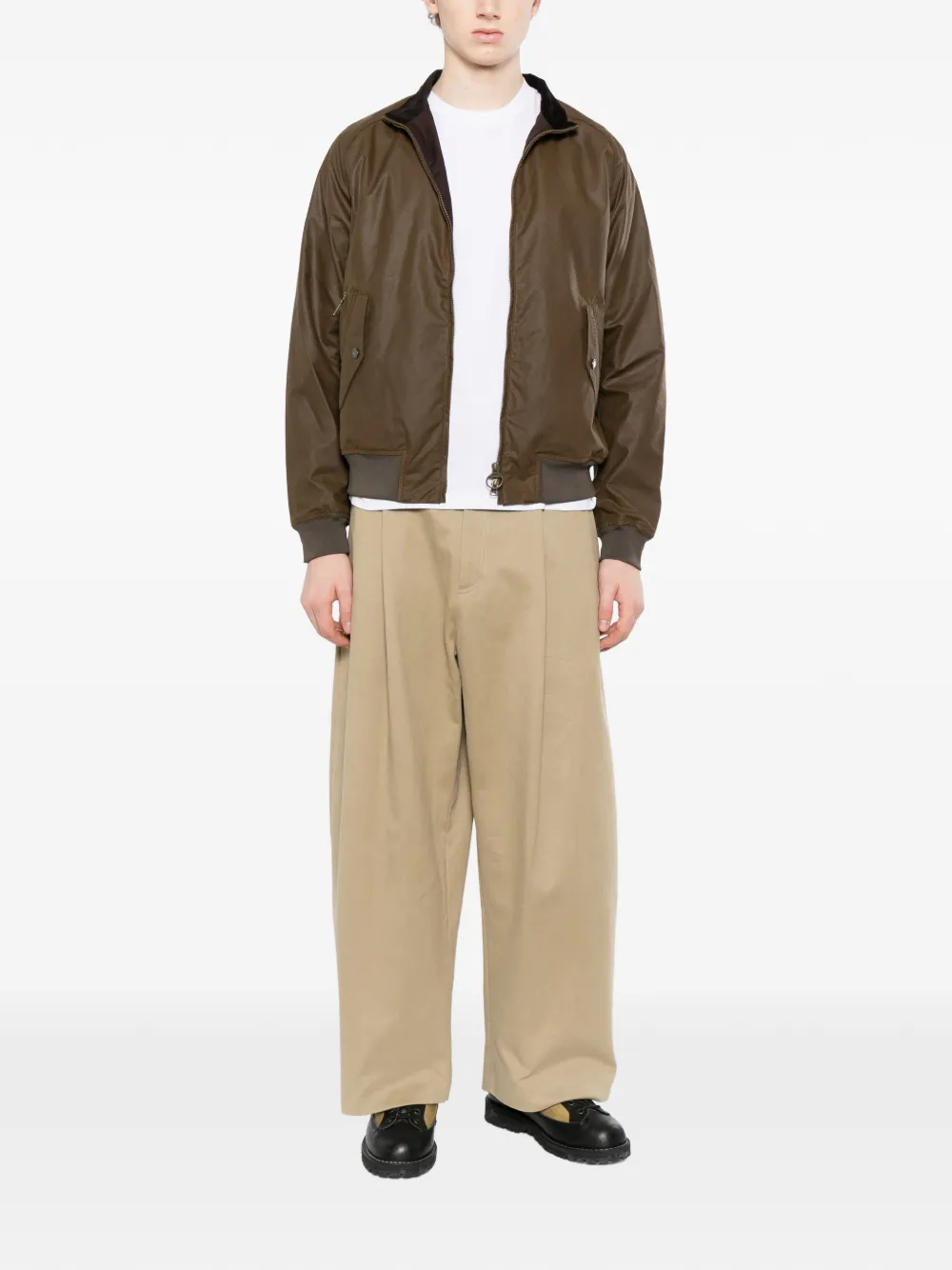 Barbour Chelsea blouson wax jacket Bruin
