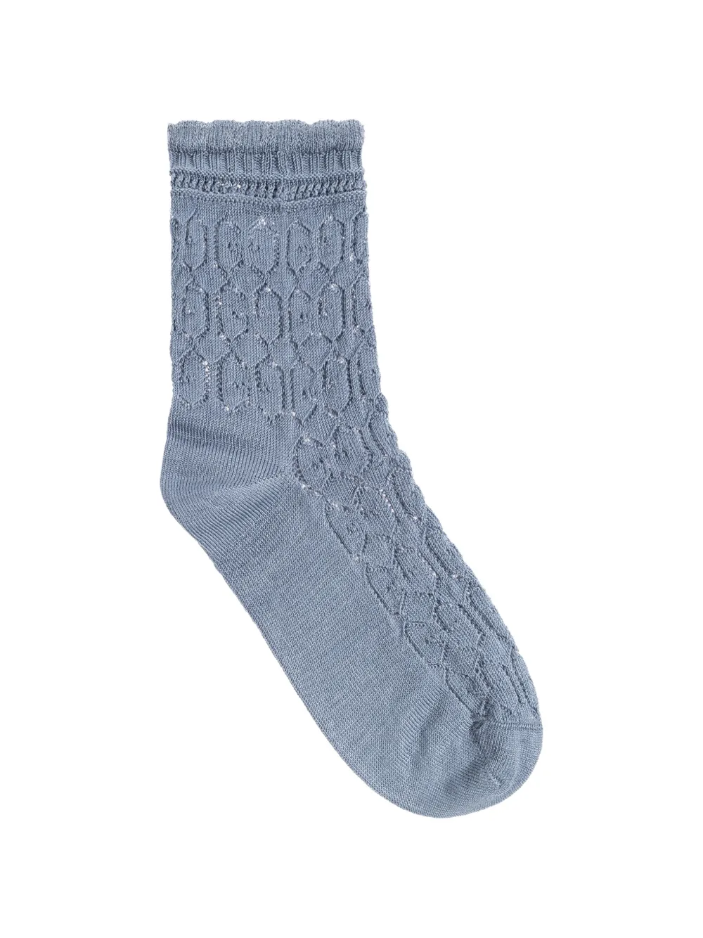 Gucci Kids GG pointelle sokken Blauw