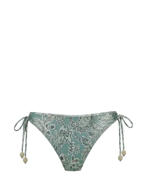 Del Maar Nihue floral-print bikini bottoms
