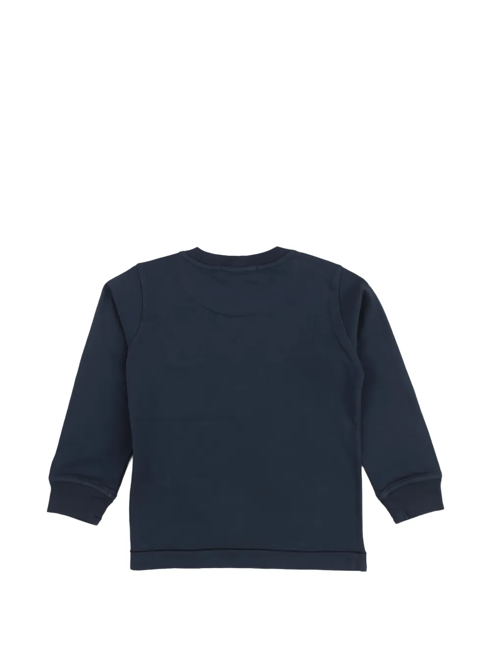 Stone Island Junior T-shirt met logopatch Blauw