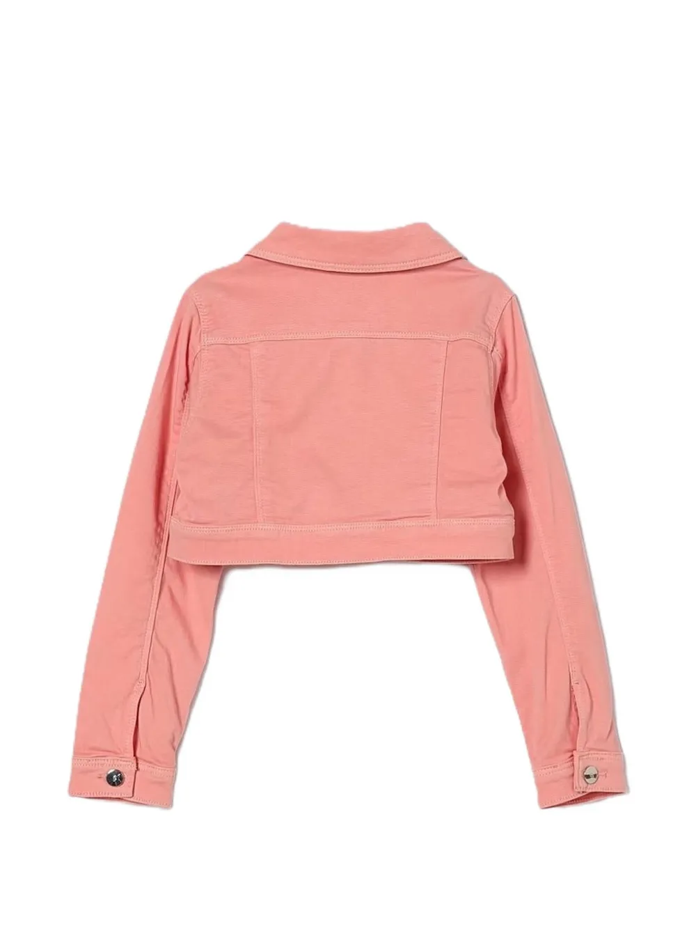 Liu Jo Kids Kort jack met logo Roze