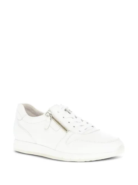 GABOR zip-detail lace-up sneakers