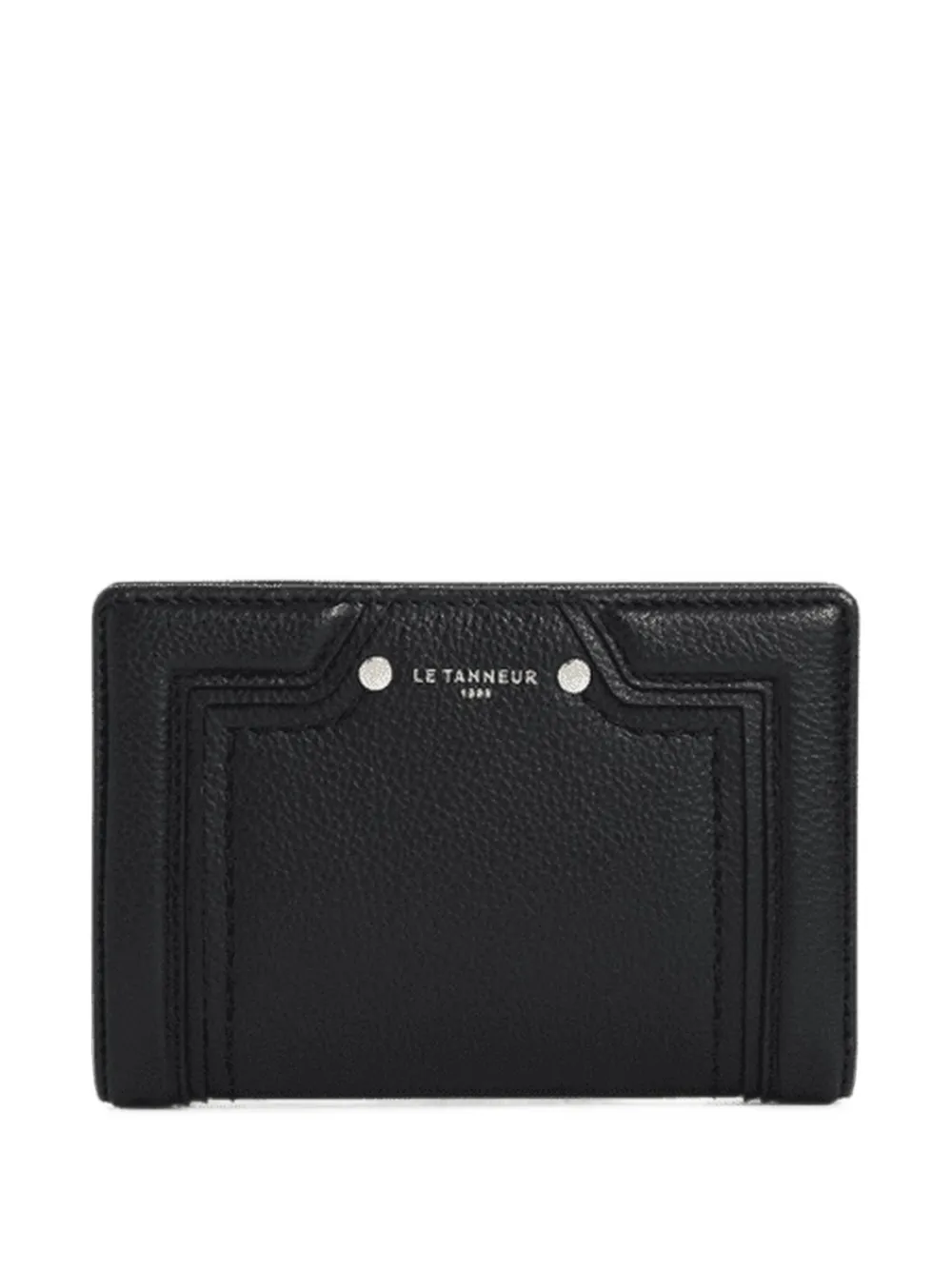 Le Tanneur grained leather wallet - Nero