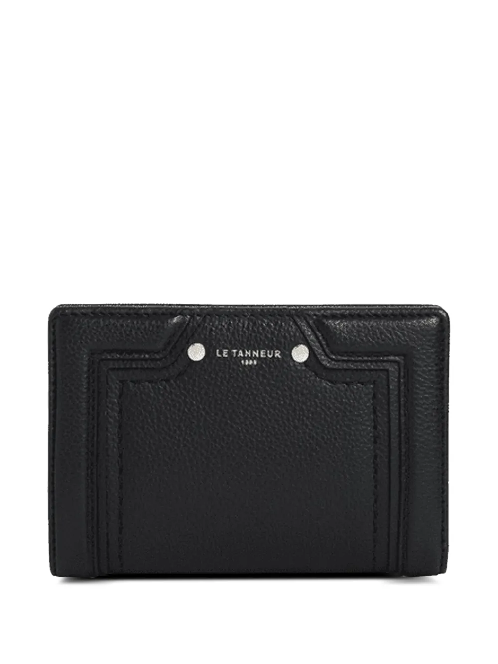 Le Tanneur grained leather wallet - Nero