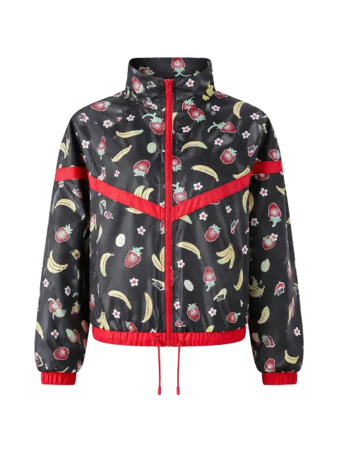 Nike fruit-print woven jacket