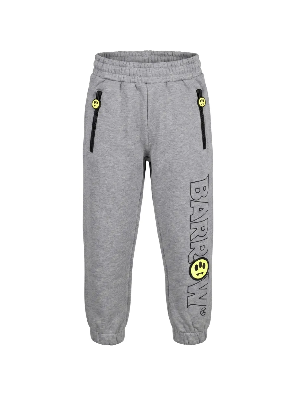 Barrow kids logo-print track pants - Grigio