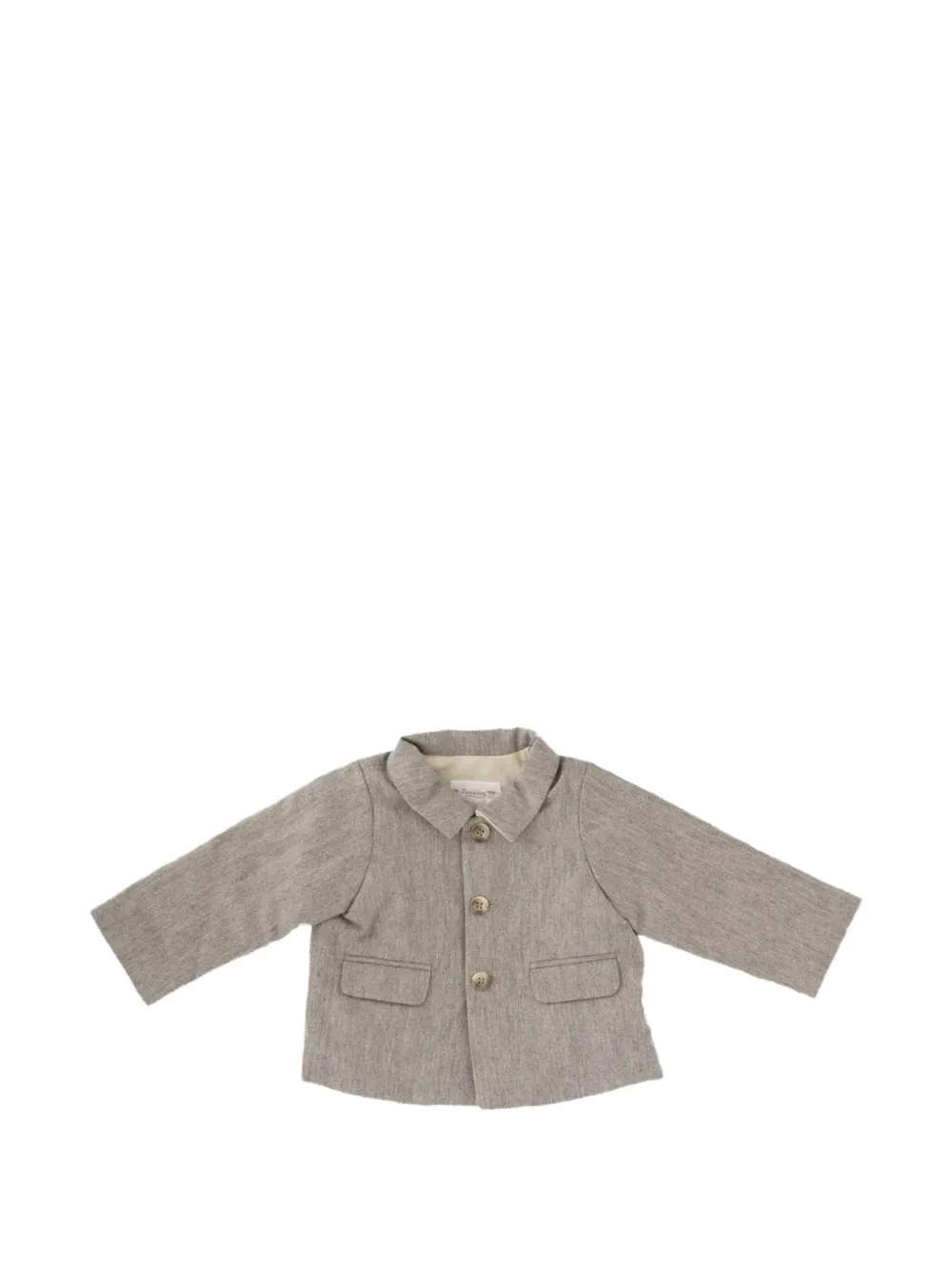 Bonpoint button-up collared jacket | Nude | Image 1