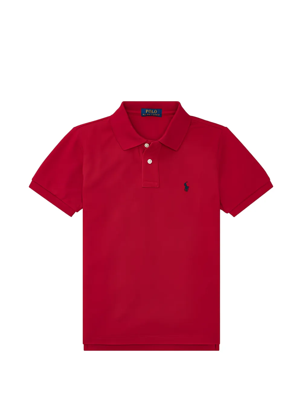 POLO RALPH LAUREN KIDS Poloshirt mit Logo-Stickerei - Rot