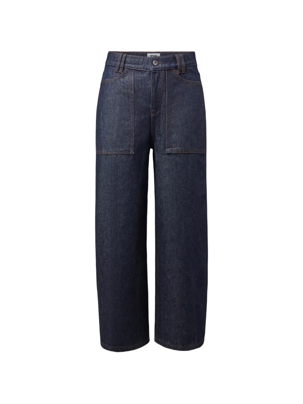 Drykorn Derive patch-pocket jeans - Blu