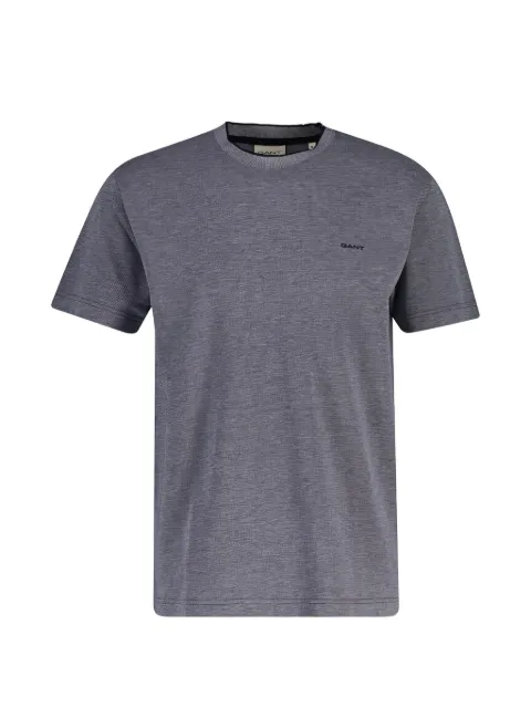 Gant logo-embroidered T-shirt