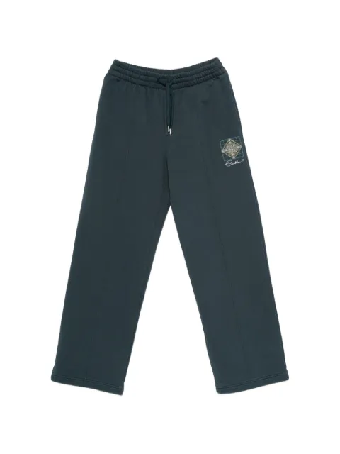 Casablanca logo-print drawstring track pants