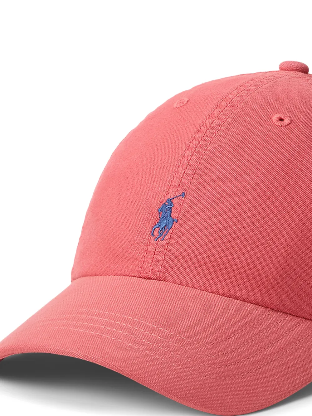 POLO RALPH LAUREN KIDS Honkbalpet met geborduurd logo Roze