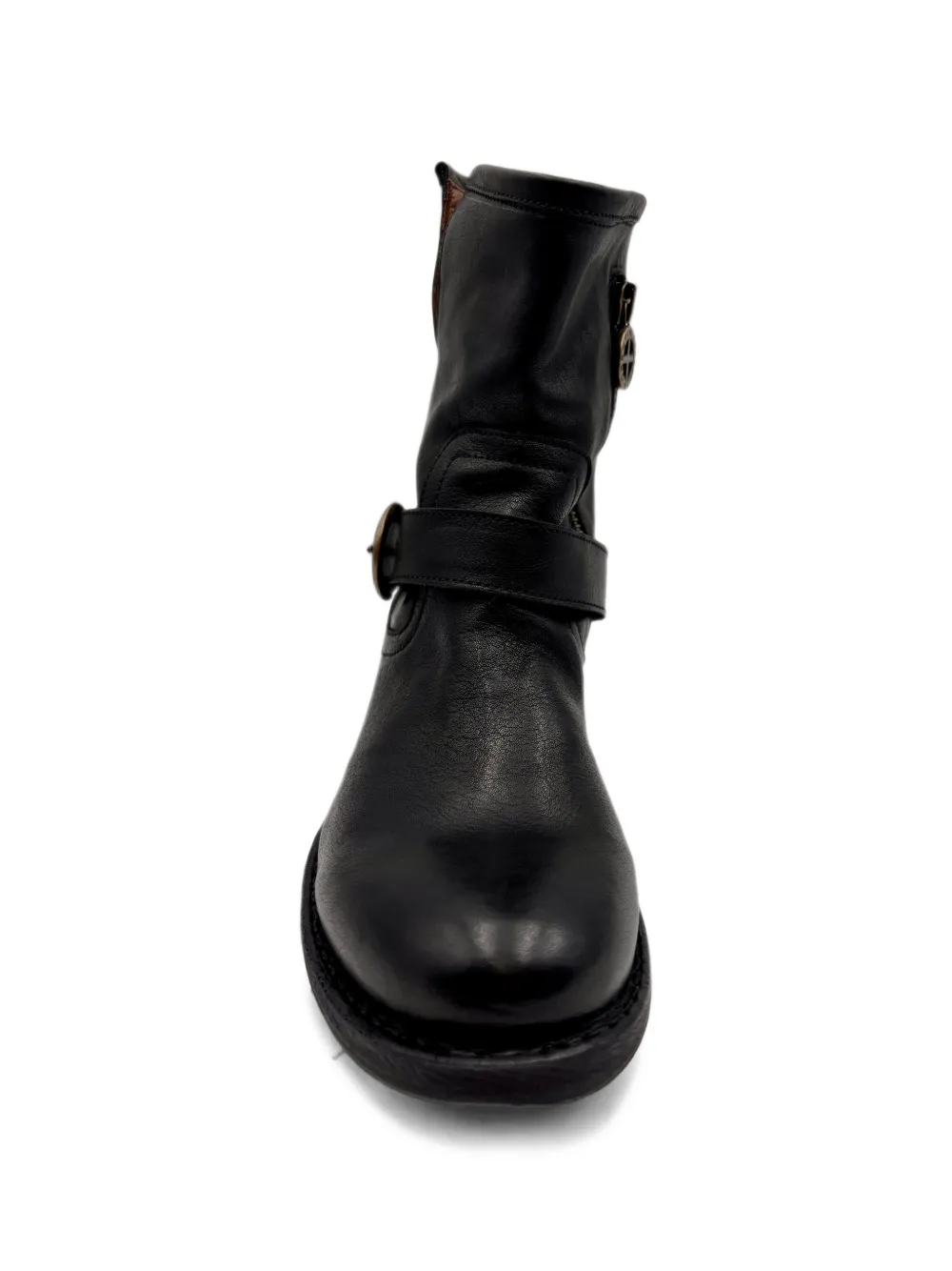 FIORENTINI + BAKER Eli-Eternity-Kurni buckle-strap ankle boots Zwart