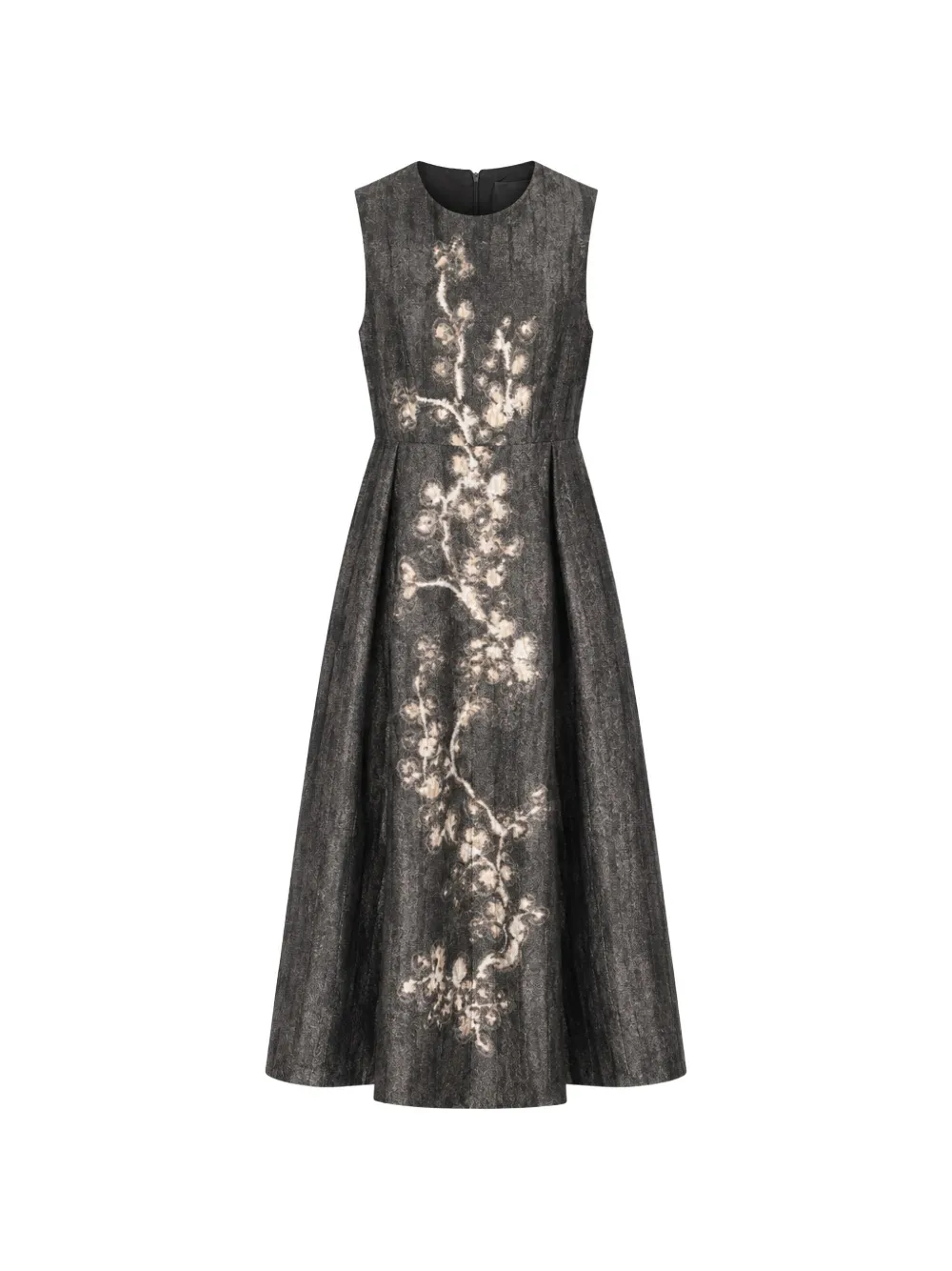 PSOPHIA floral-jacquard sleeveless midi dress
