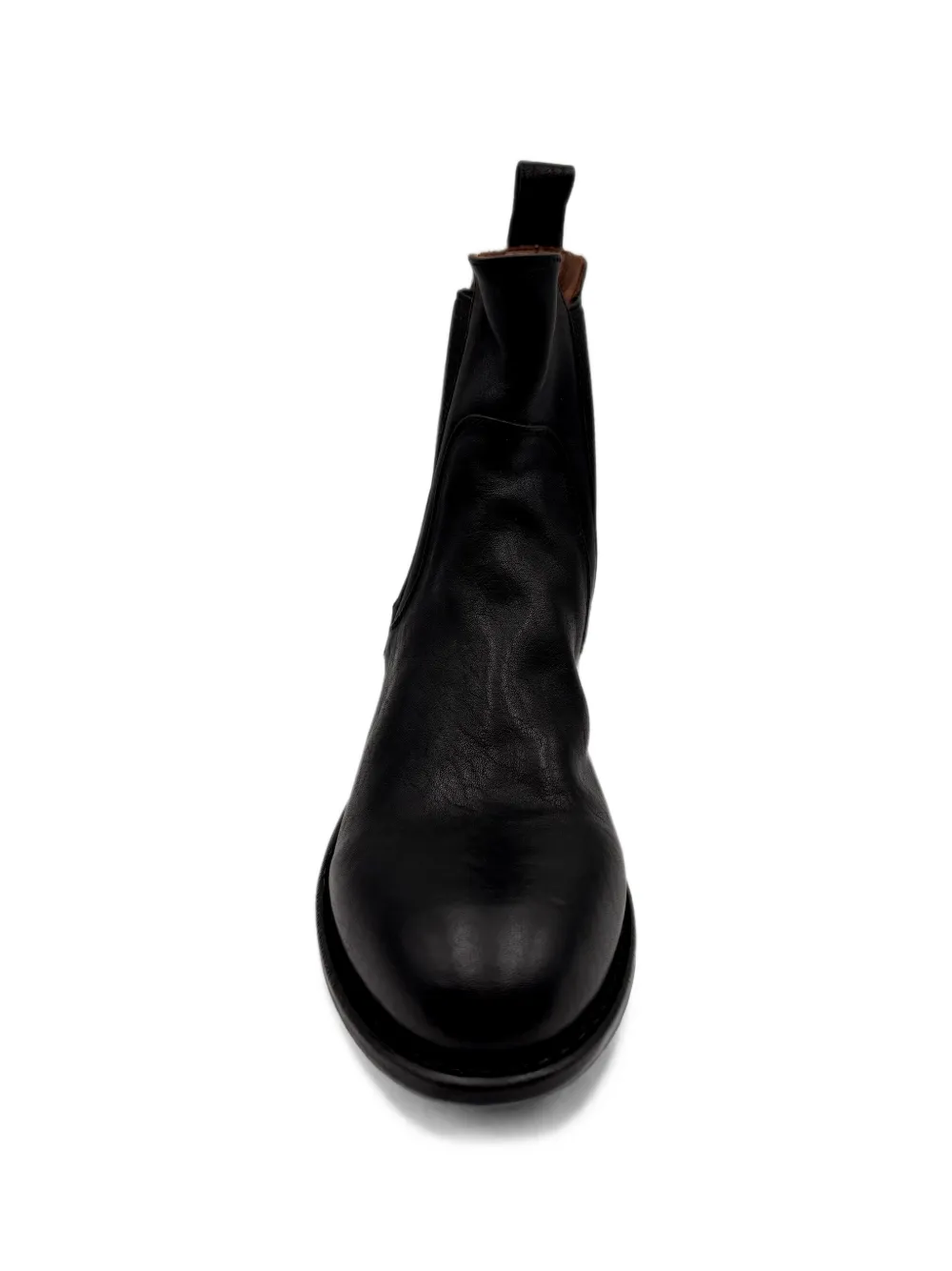 FIORENTINI + BAKER elasticated leather boots Zwart