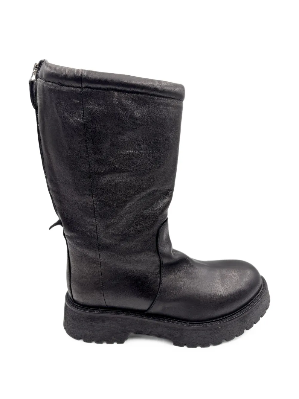 PATRIZIA BONFANTI Ryoko Zanzi leather boots Zwart