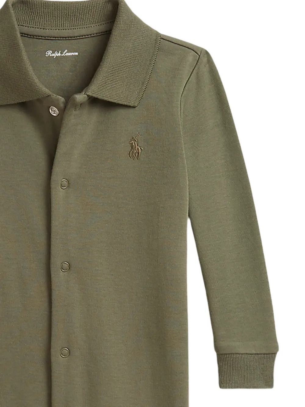 POLO RALPH LAUREN KIDS Polo Pony rompers Groen