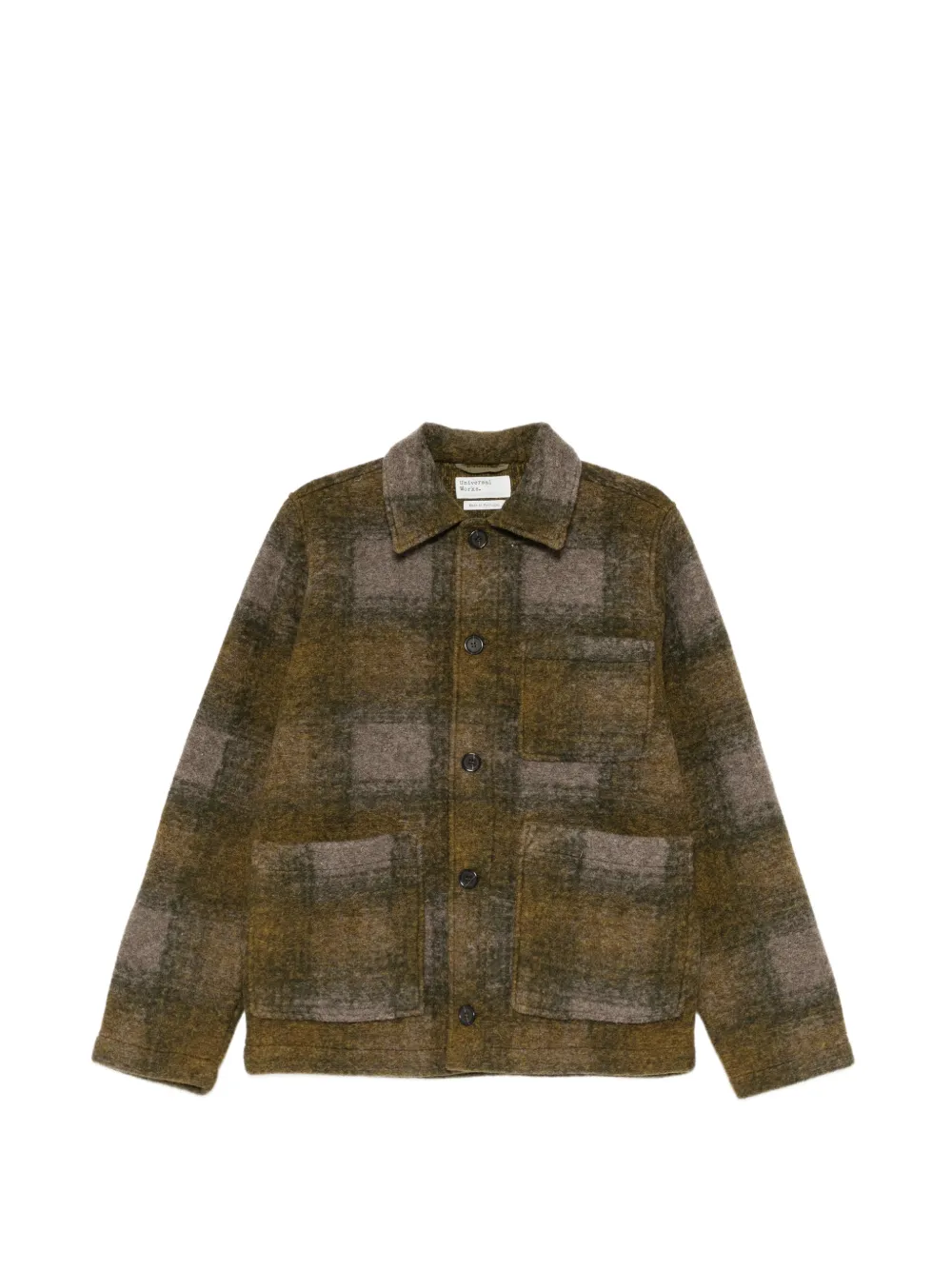 Universal Works Tag Jacket In Green