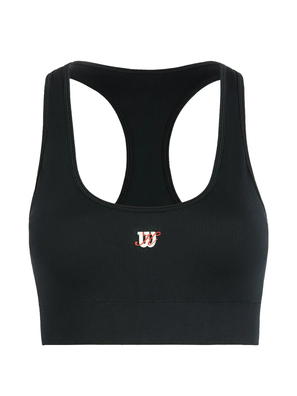 Kith X Wilson Ace Seamless Sports Bra In Black