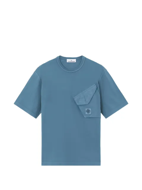 Stone Island 2100008 organic-cotton jersey regular-fit T-shirt with chest pocket