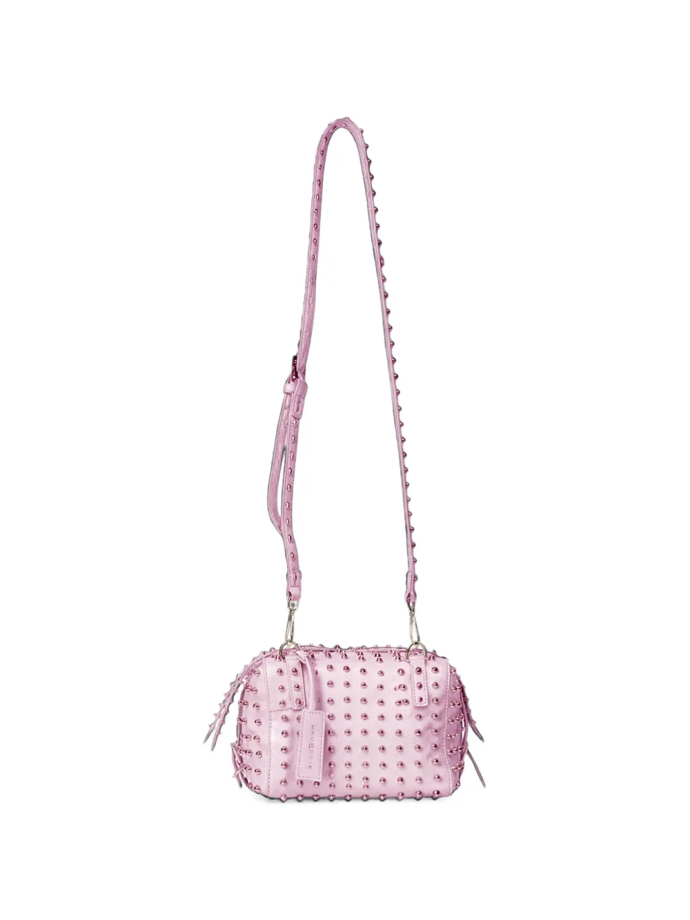 John Richmond Crossbodytas verfraaid met studs Roze