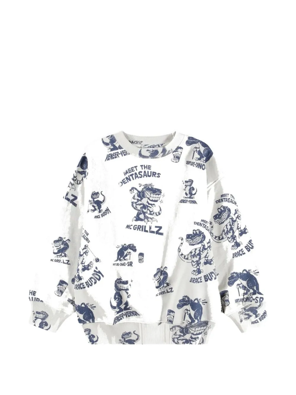 Molo Mar graphic-print sweatshirt - Toni neutri