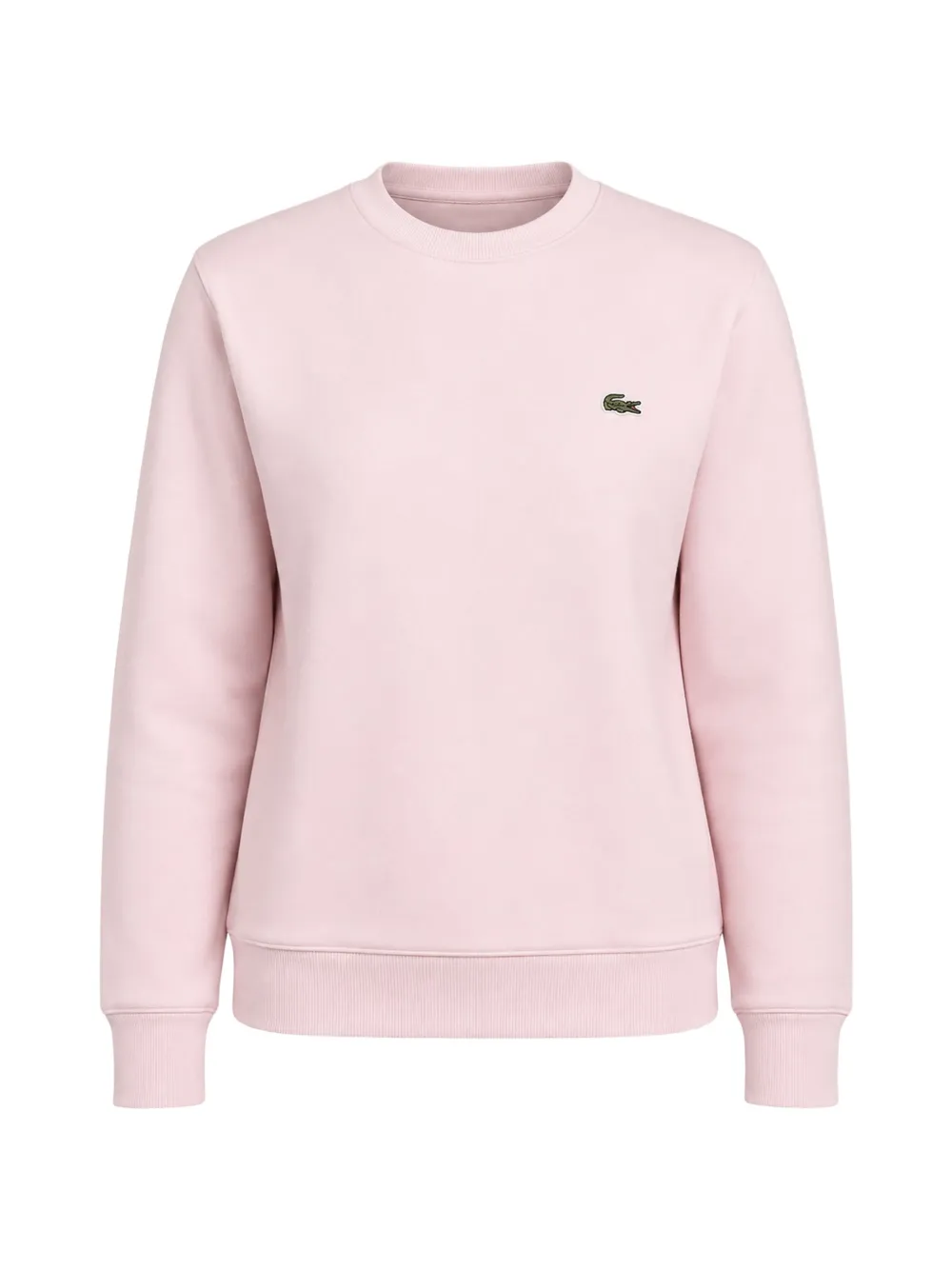 Lacoste Kids logo-patch sweater - Rosa