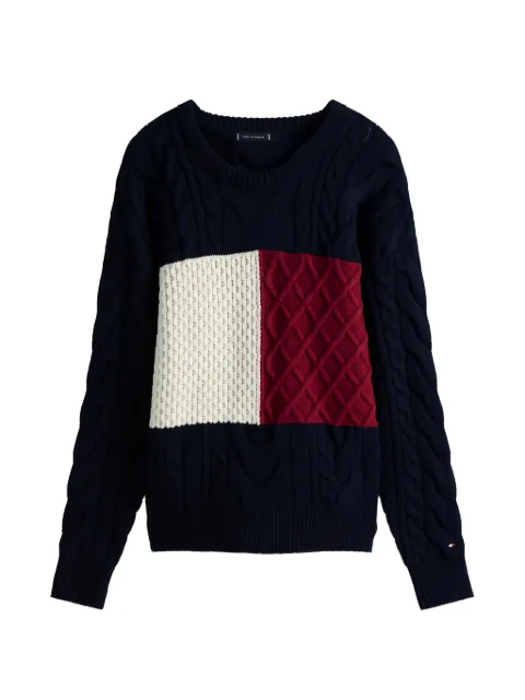 Tommy Hilfiger cable-knit sweater