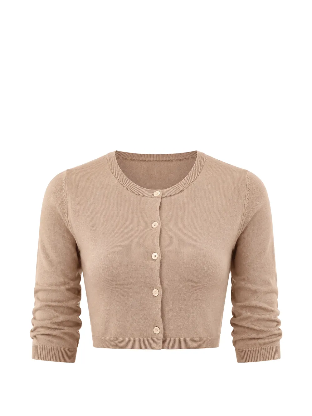 P.A.R.O.S.H. cropped short-sleeve cardigan · L