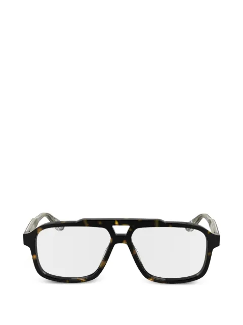 Calvin Klein lunettes de vue à effet écaille de tortue