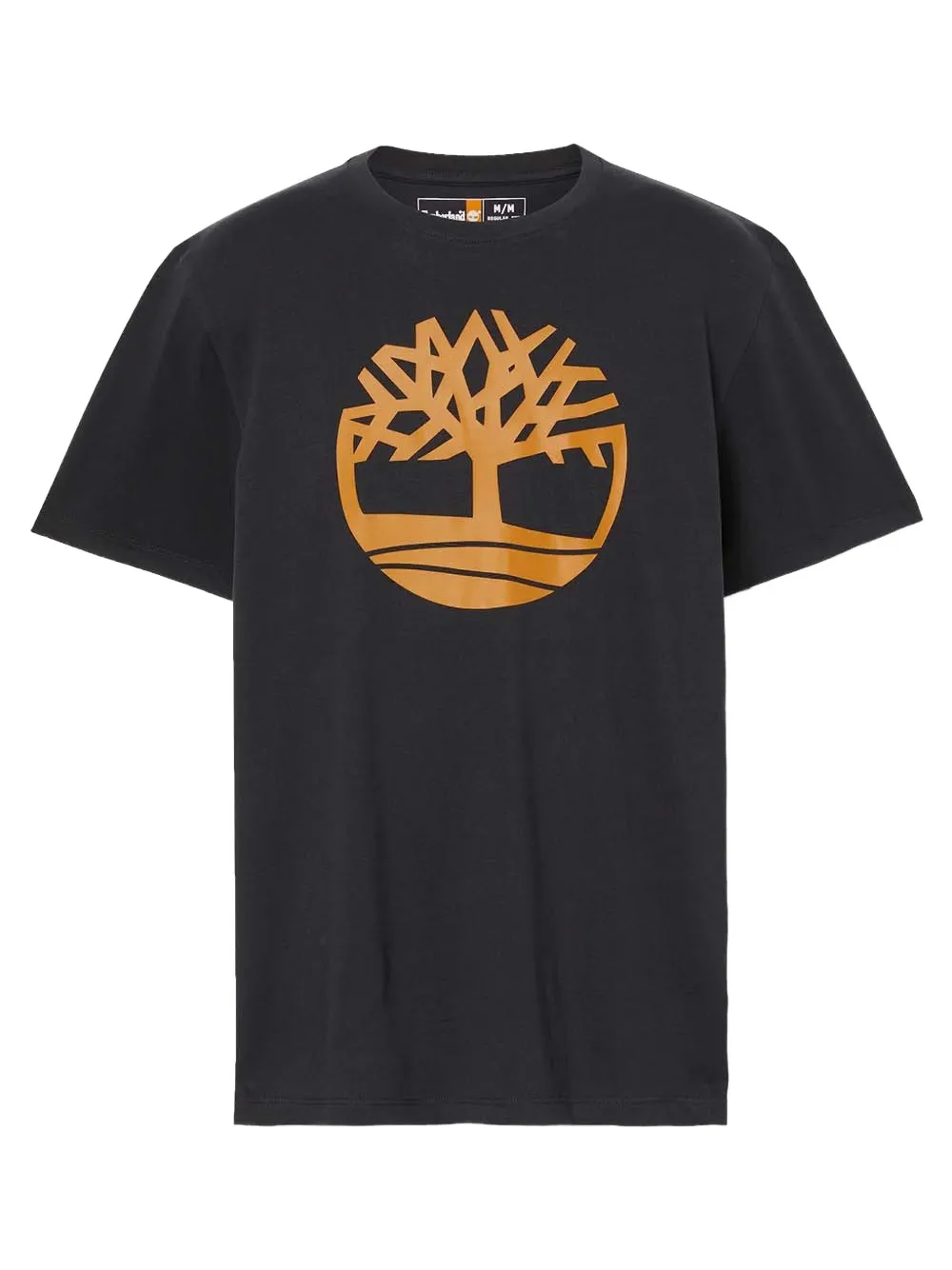 Timberland T-shirt met logoprint Zwart