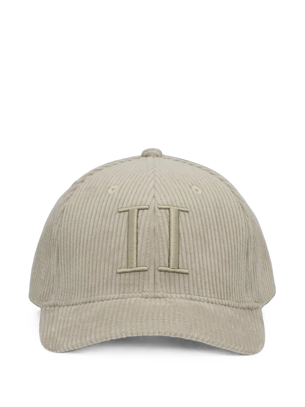 Les Deux logo-embroidered corduroy baseball cap - Toni neutri