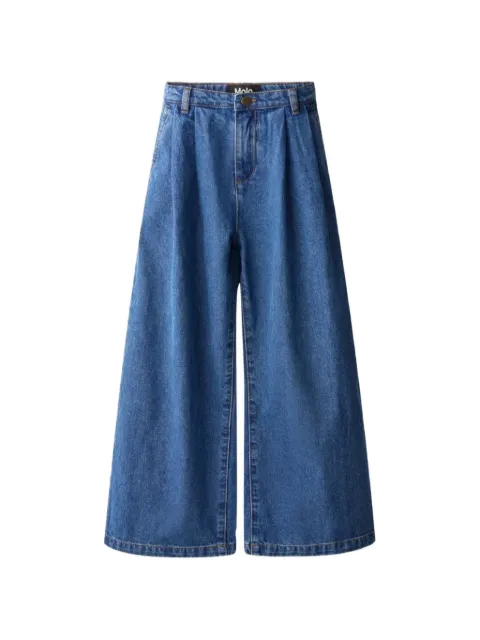 Molo Aeisha pleated wide-leg jeans